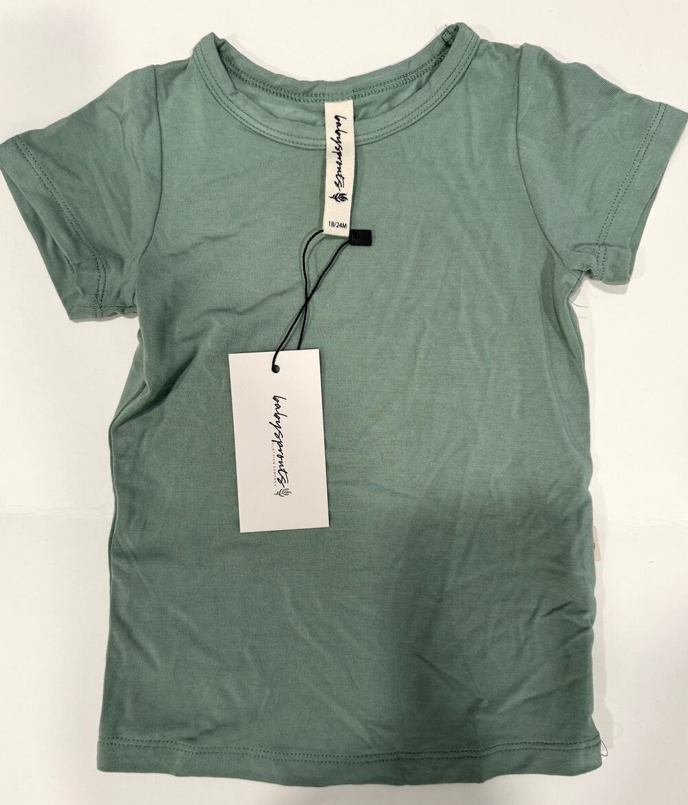 NWT Baby Sprouts Bamboo Baby T-Shirt Extra Soft Baby Size 18-24 Months